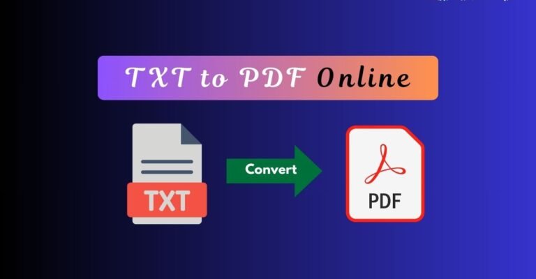 How To Convert Text To Pdf Online Free