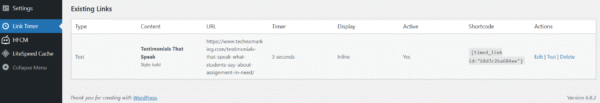 Link Timer Delay Plugin | Countdown For WordPress - Image 2