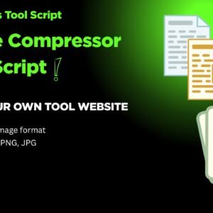 Online Image Compressor Tool Script | Online Image Optimizer | Photo Optimization Tool
